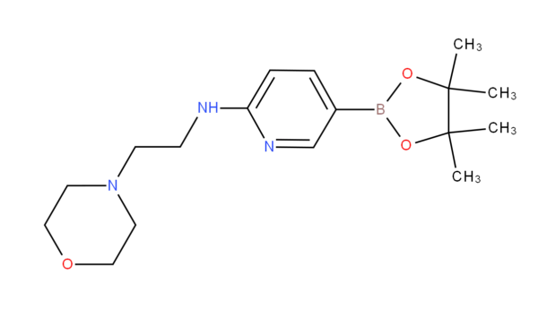 2-(2-Morpholinoethylamino)pyridine-5-boronic acid, pinacol ester