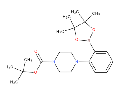 2-(4-tert-Butoxycarbonylpiperazinyl)phenylboronic acid, pinacol ester