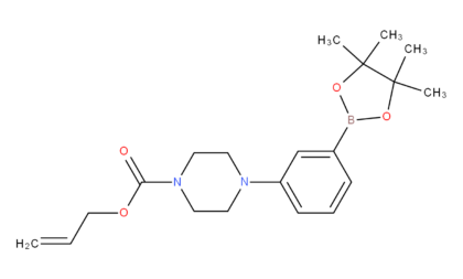 3-(4'-Allyloxycarbonylpiperizino)phenylboronic acid, pinacol ester