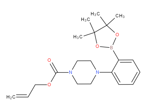 2-(4'-Allyloxycarbonylpiperizino)phenylboronic acid, pinacol ester