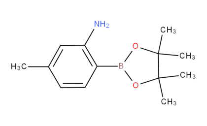2-Amino-4-methylphenylboronic acid, pinacol ester