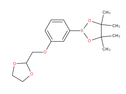 3-[1,3]Dioxolan-2-ylmethoxyphenylboronic acid, pinacol ester