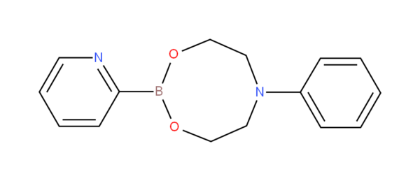 Pyridine-2-boronic acid N-phenyldiethanolamine ester x(isopropanol)