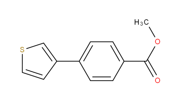 4-(Thiophen-3-yl)benzoic acid methyl ester