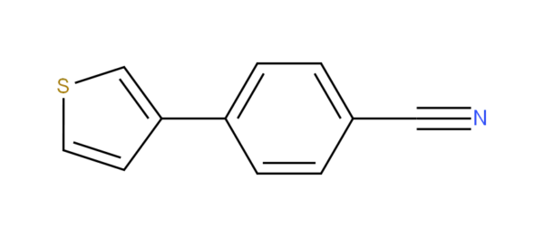 4-(Thiophen-3-yl)benzonitrile