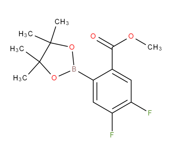 2-(Methoxycarbonyl)-4,5-difluorophenylboronic acid, pinacol ester