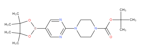 2-[4-(N-Boc)piperazin-1-yl]pyrimidine-5-boronic acid, pinacol ester