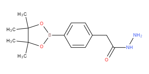 4-(2-hydrazinyl-2-oxoethyl)phenylboronic acid, pinacol ester