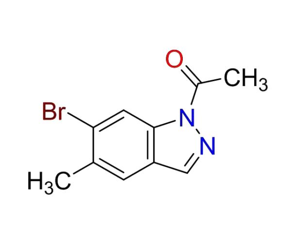 1-acetyl-5-methyl-6-bromo-1H-indazole