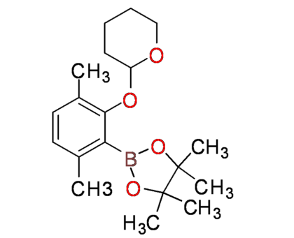 2-(3,6-Dimethyl-2-((tetrahydro-2H-pyran-2-yl)oxy)phenyl)-4,4,5,5-tetramethyl-1,3,2-dioxaborolane